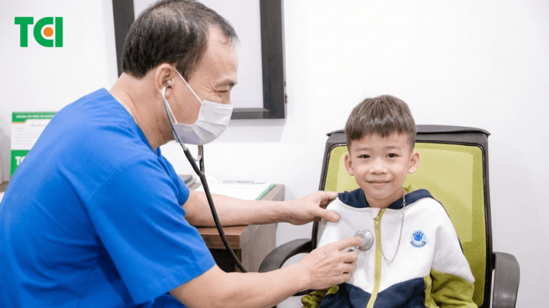 xử trí cơn hen phế quản cấp ở trẻ em