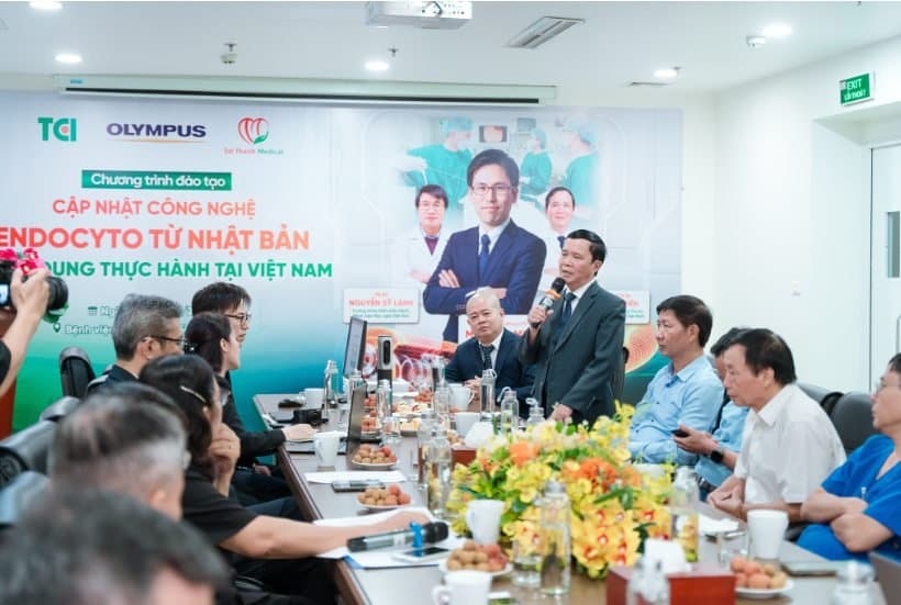TTUT.PGS.TS.BS Vũ Văn Khiên tại hội thảo khoa học do TCI tổ chức