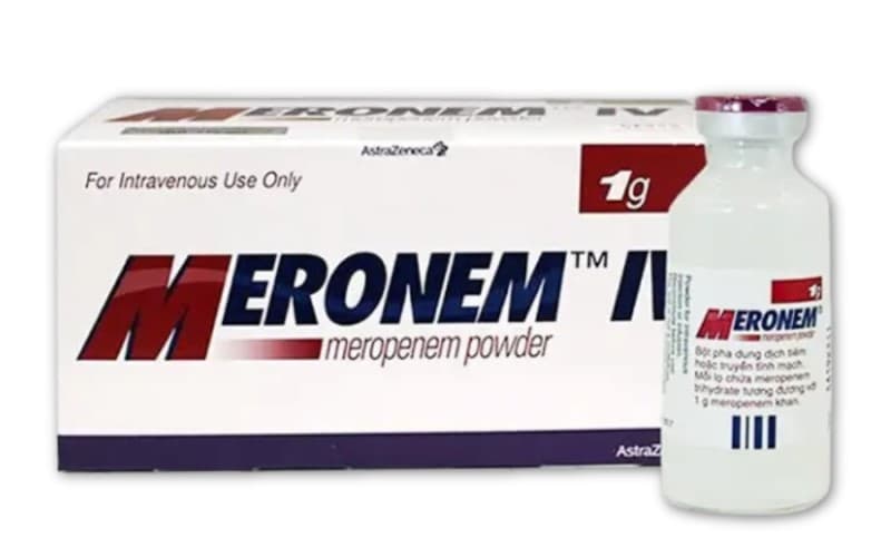 liều meropenem suy thận