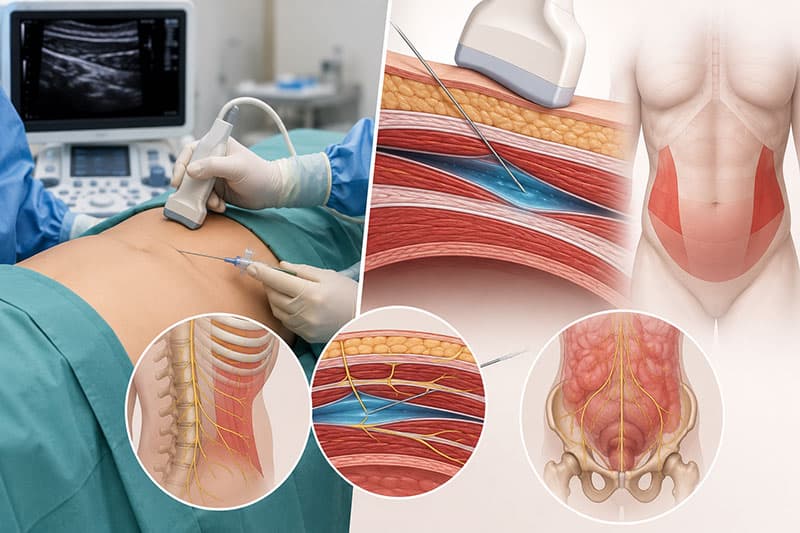 Gây tê TAP block dưới hướng dẫn siêu âm giúp đưa thuốc tê vào mặt phẳng giữa cơ chéo bụng trong và cơ ngang bụng, từ đó phong bế các nhánh thần kinh cảm giác của thành bụng và hỗ trợ giảm đau hiệu quả sau phẫu thuật bụng – chậu.
