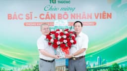 Lãnh đạo Hệ thống Y tế Thu Cúc gặp mặt lần đầu tiên, toàn bộ bác sĩ – cán bộ Y tế Phòng khám đa khoa Thu Cúc TCI Hải Phòng