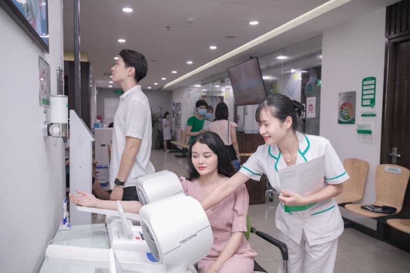 Phòng khám Đa khoa Quốc tế Thu Cúc TCI cơ sở 216 Trần Duy Hưng khang trang, sạch sẽ