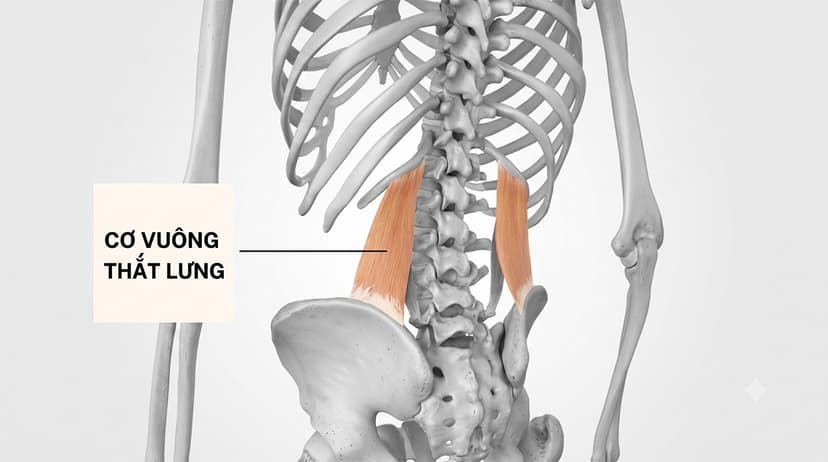 Đau cơ vuông thắt lưng: Nguyên nhân, triệu chứng và giải pháp toàn diện