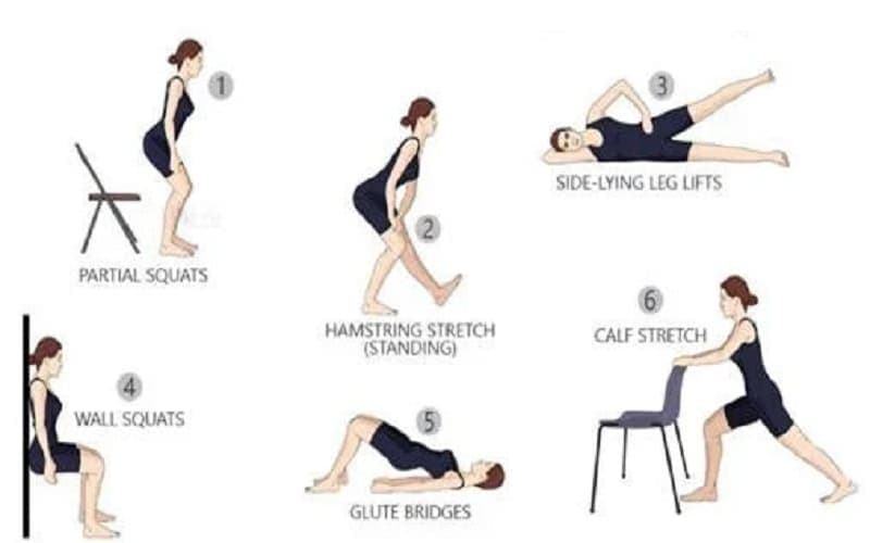 bài tập thể dục chống lão hóa xương khớp
