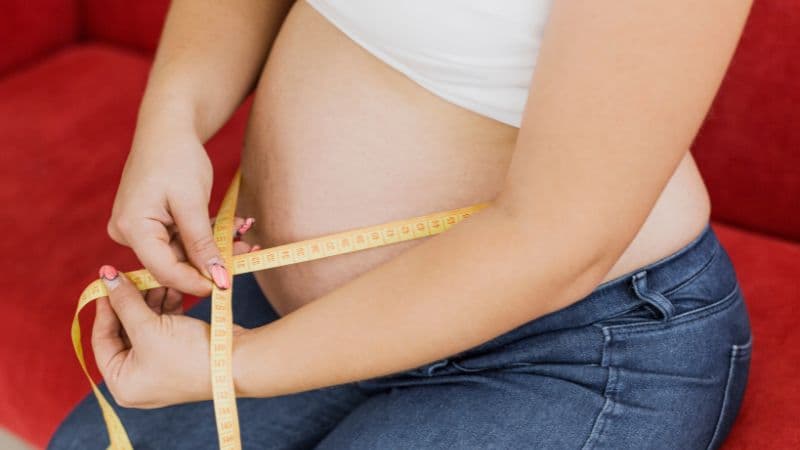 Chu vi vòng bụng thai nhi 34 tuần bao nhiêu?