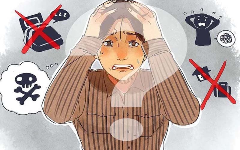 dấu hiệu trầm cảm rối loạn lo âu