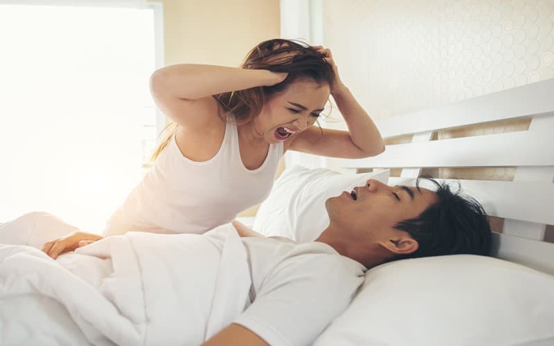 ngủ ngáy do đâu