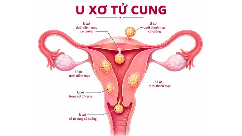 Cẩm nang toàn diện về u xơ tử cung: Nhận biết, rủi ro và các phương pháp xử lý