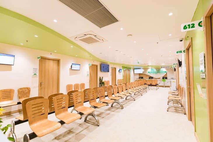 Không gian khám chữa bệnh mang đến sự thuận tiện và thoải mái cho người bệnh