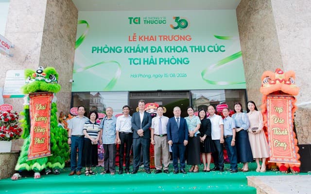 Thu Cúc TCI khai trương phòng khám đa khoa tại Hải Phòng