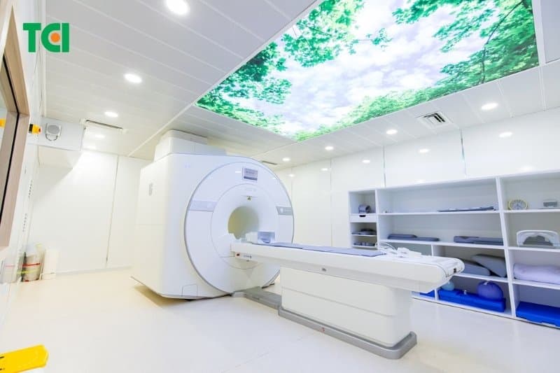 Cơ sở TCI Hải Phòng trang bị đầy đủ hệ thống thiết bị chẩn đoán công nghệ cao