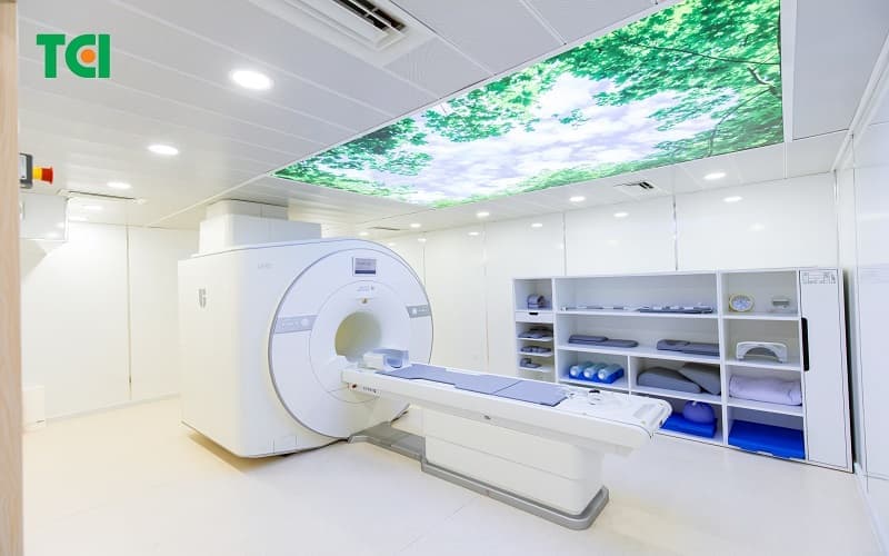 Thu Cúc TCI Hải Phòng được đầu tư hệ thống chẩn đoán hình ảnh hiện đại, phục vụ nhiều kỹ thuật thăm khám.