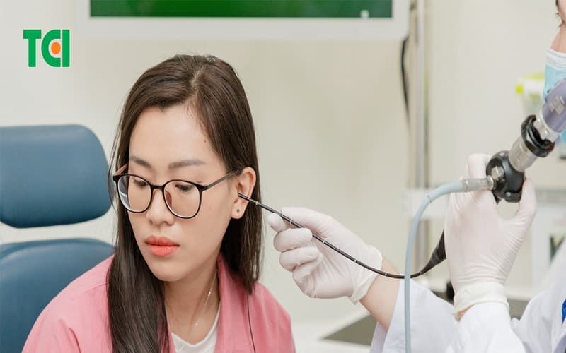TCI Hải Phòng trang bị hệ thống nội soi và đo thính lực, hỗ trợ thăm khám các bệnh lý Tai Mũi Họng.