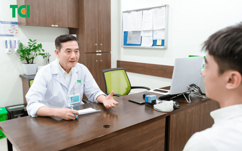 Thăm khám nam khoa tại Trung tâm Nam học Thu Cúc TCI