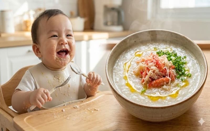 Cua giàu dưỡng chất nên có thể bổ sung vào chế độ ăn của trẻ ốm nếu trẻ dung nạp tốt
