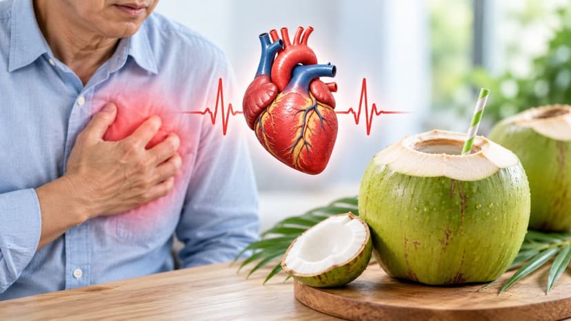 Bệnh tim mạch có uống được nước dừa không, uống thế nào?