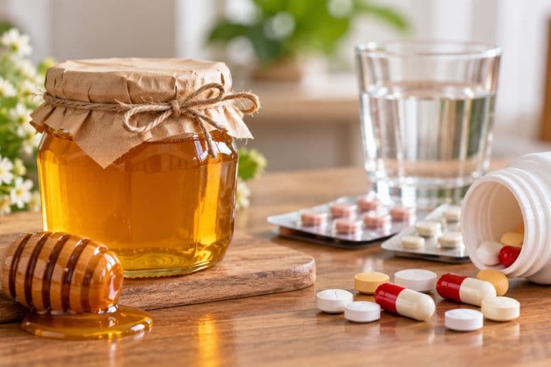 Người đang sử dụng nhiều loại thuốc hoặc thuốc chống đông nên trao đổi với bác sĩ trước khi dùng mật ong thường xuyên hoặc với lượng lớn.