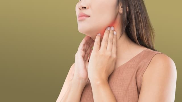 Nổi hạch ở xương quai hàm trái là triệu chứng gì?