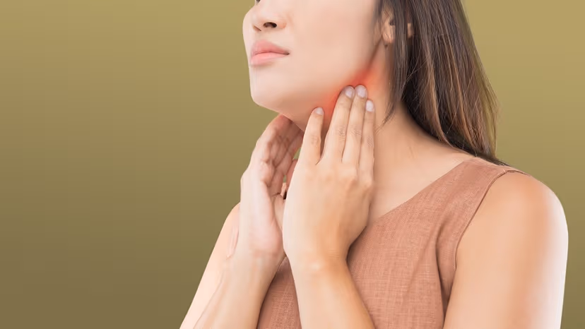 Nổi hạch ở xương quai hàm trái là triệu chứng gì?