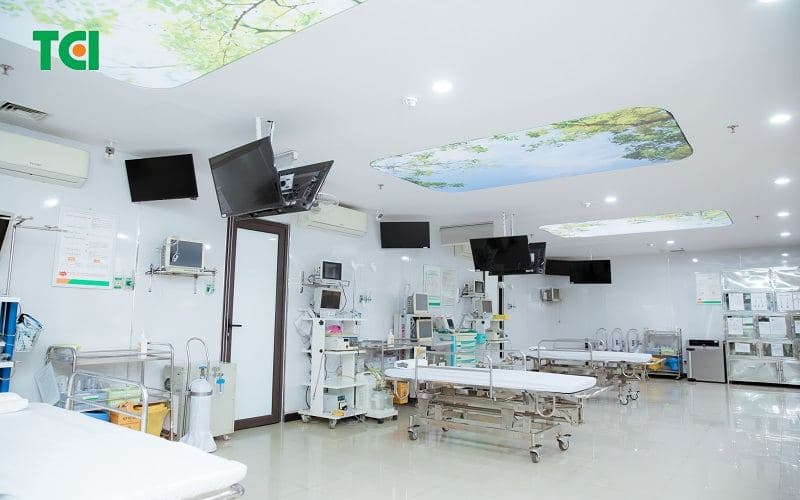 Nhiều thiết bị hiện đại được sử dụng tại Thu Cúc 216 Trần Duy Hưng