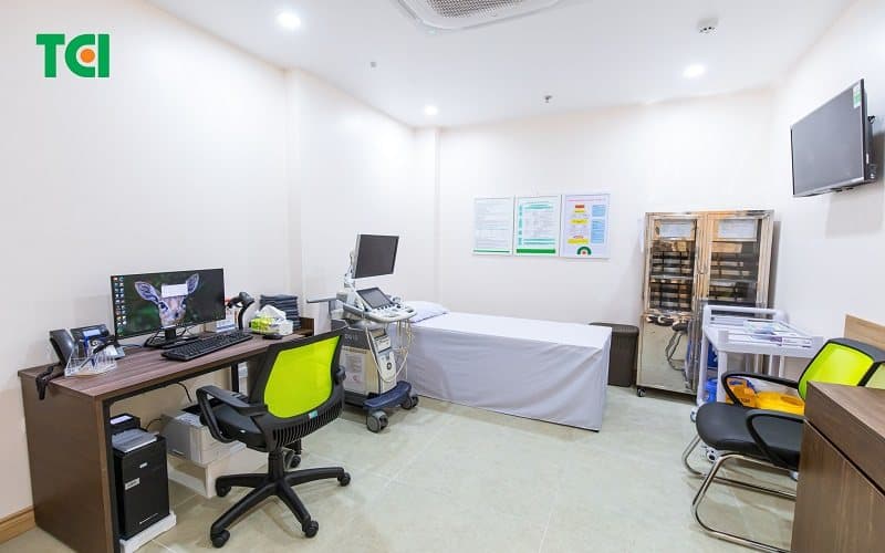 Thu Cúc TCI Hải Phòng có nhiều thiết bị phục vụ siêu âm chất lượng cao