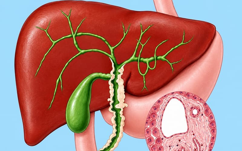Viêm đường mật xảy ra khi sỏi gây cản trở lưu thông mật