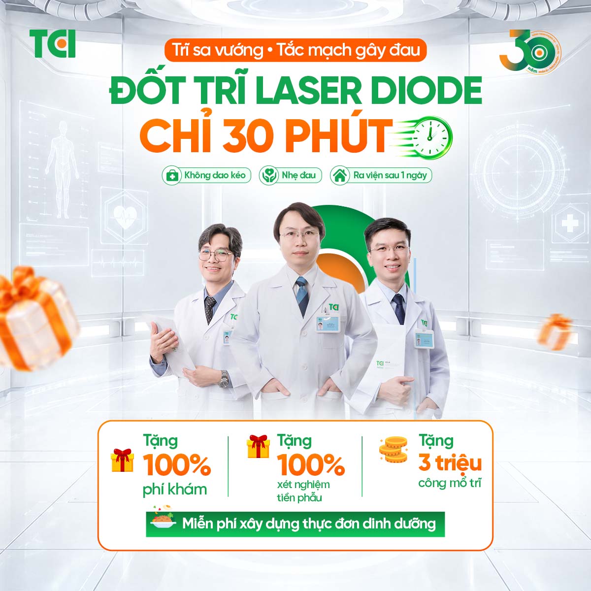 XỬ GỌN NỖI LO BỆNH TRĨ ĐỐT TRĨ LASER DIODE