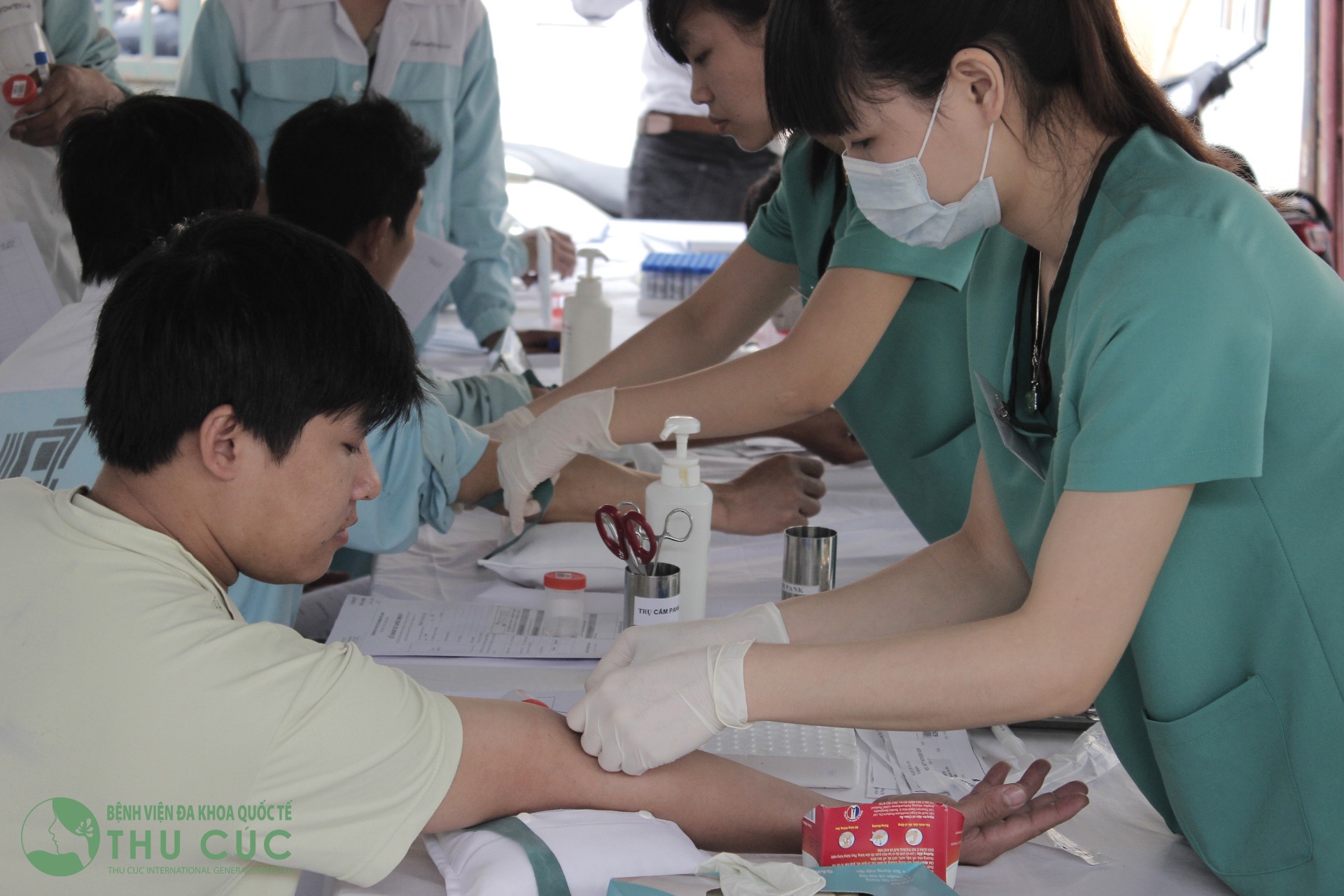 Lấy máu và khám từ 8h đến 14h30 ngày 19,21/4 tại Khu Công Nghiệp Quang Minh