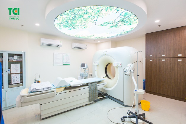 máy chụp cắt lớp vi tính khoa chẩn đoán hình ảnh