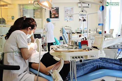 Khoa Răng hàm mặt, Bệnh viện Đa khoa Quốc tế Thu Cúc là địa chỉ khám chữa nha khoa uy tín cho các bà bầu