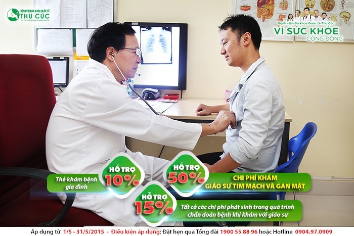 Trong tháng 5/2015, bệnh nhân đăng kí khám giáo sư gan mật sẽ được tăng 50% phí khám