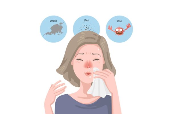 Vi khuẩn, virus, các bệnh đường hô hấp là nguyên nhân gây viêm xoang mạn tính
