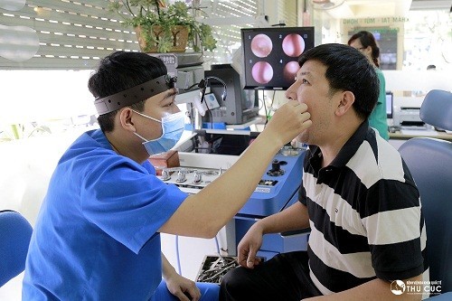 Nhiều người tìm đến chuyên khoa Tai mũi họng Bệnh viện Thu Cúc để được tư vấn cách điều trị amidan phù hợp