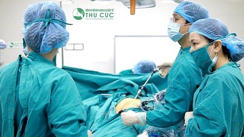 Quy trình phẫu thuật nội soi chửa ngoài tại tử cung tại Bệnh viện Thu Cúc được tiến hành nhanh chóng, an toàn và chuyên nghiệp.