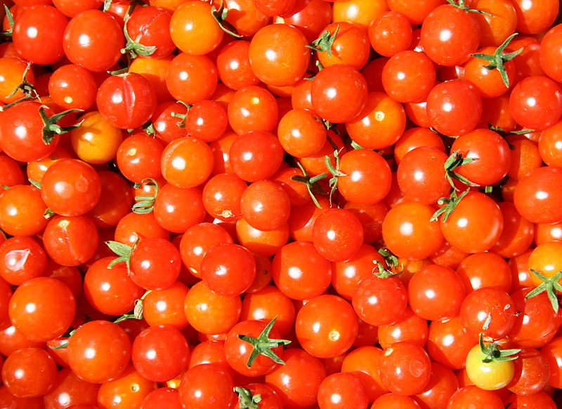 Không chỉ dồi dào vitamin C, cà chua bi còn cung cấp hàm lượng lớn lycopene – một chất chống oxy hóa giúp ngăn ngừa bệnh ung thư và bệnh tim. Cộng với một số lượng lớn chất xơ, vitamin A và một ít folate, cà chua bi là món ăn được coi là nhiều dinh dưỡng.
