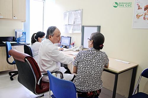Khi đến khám và điều trị bệnh tại Bệnh viện Thu Cúc, người bệnh sẽ được thăm khám bởi đội ngũ bác sĩ có trình độ chuyên môn cao