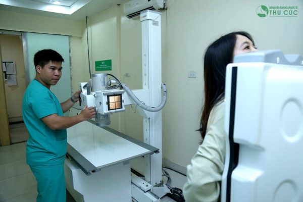 Chụp X-quang chẩn đoán tràn khí màng phổi tại Bệnh viện Thu Cúc
