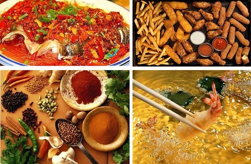 Người bệnh cần kiêng những thực phẩm cay nóng, chế biến sẵn nhiều dầu mỡ vì chúng không tốt cho sức khỏe