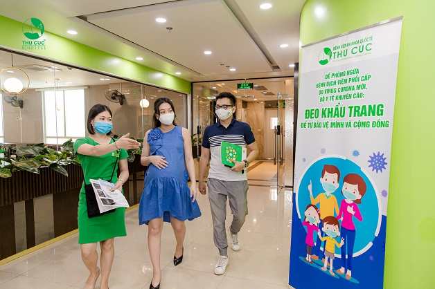 Đăng ký Thai sản trọn gói tại Bệnh viện ĐKQT Thu Cúc các mẹ bầu có thể tay không đi đẻ