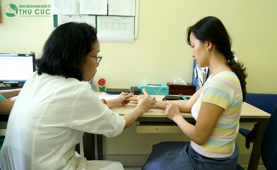 Chín mé kéo dài lâu người bệnh cần đến bệnh viện để được bác sĩ chuyên khoa thăm khám chữa trị hiệu quả