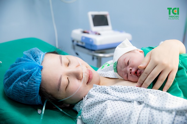 Tại Thu Cúc, mẹ sinh thường sẽ được chăm sóc tận tình