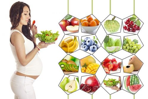 Bà bầu nên ăn nhiều rau xanh và các loại trái cây, để giảm triệu chứng đầy bụng xì hơi