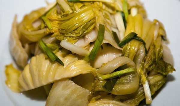 dưa cà muối làm tăng nguy cơ ung thư