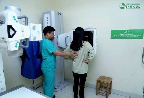 Chụp X-quang phổi là một dịch vụ đang được áp dụng tại bệnh viện Thu Cúc