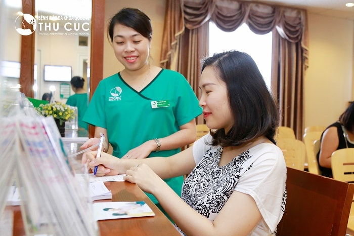 Đăng ký khám thai trọn gói tại Bệnh viện ĐKQT Thu Cúc để được theo dõi sự phát triển của con yêu