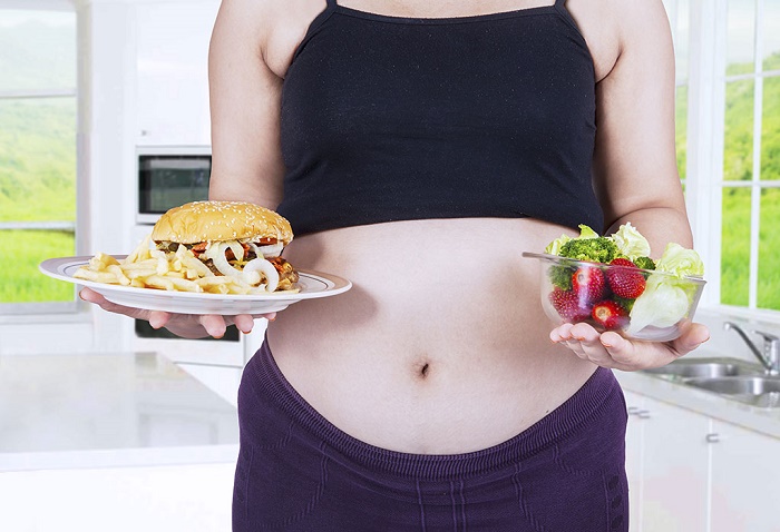 bà bầu trước khi sinh nên ăn gì