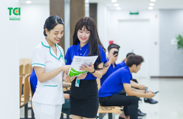 Thu Cúc có khu khám doanh nghiệp riêng nên mọi người hoàn toàn thoải mái khi được thăm khám tại đây