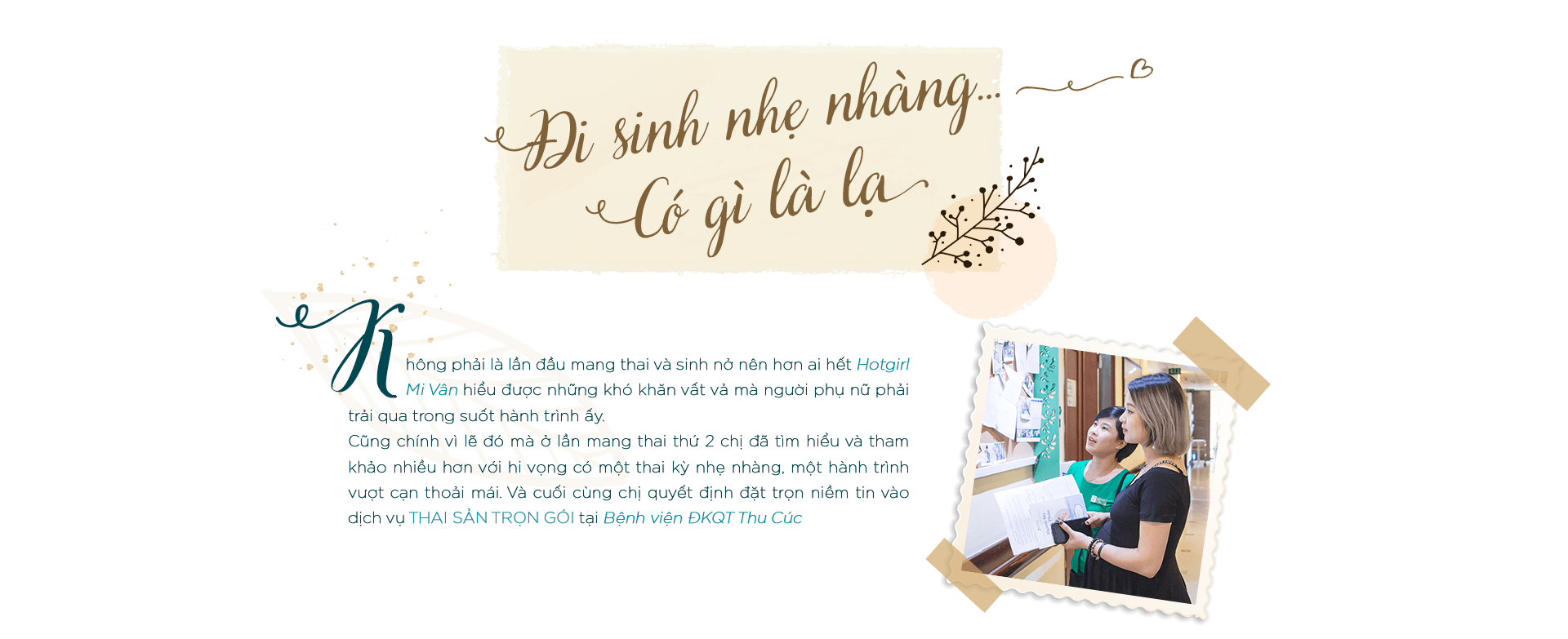 Hotgirl Mi Vân vượt cạn