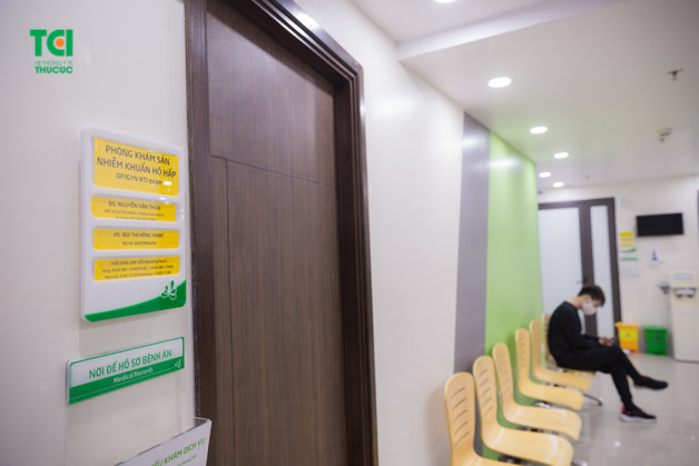 Khu vực khám cho người bệnh nhiễm khuẩn hô hấp không
