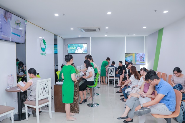 Với khả năng đón tiếp 1000 khách/ngày, Bệnh viện Thu Cúc là đơn vị có khả năng đáp ưng nhu cầu thăm khám cho những doanh nghiệp có số lượng nhân viên lớn